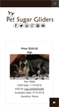 Mobile Screenshot of petsugargliders.com